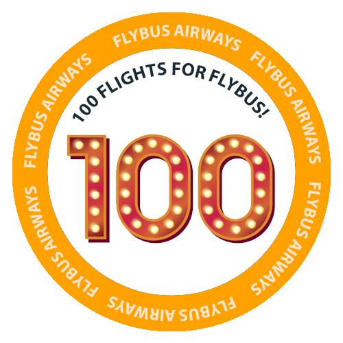 100 Flights for FlyBus