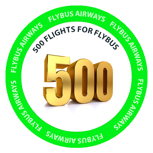 500 Flights for FlyBus