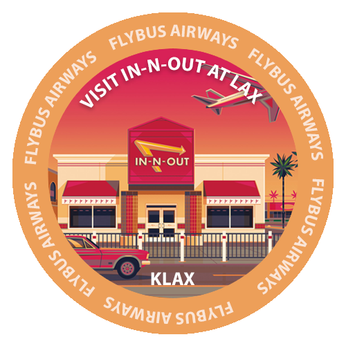 Burgers and Planes, IN-N-OUT Style.